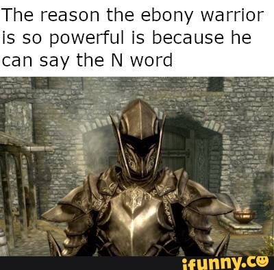 Skyrim Ebony Warrior