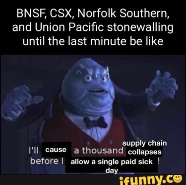 BNSF, CSX, Norfolk Southern, and Union Pacific stonewalling until the ...