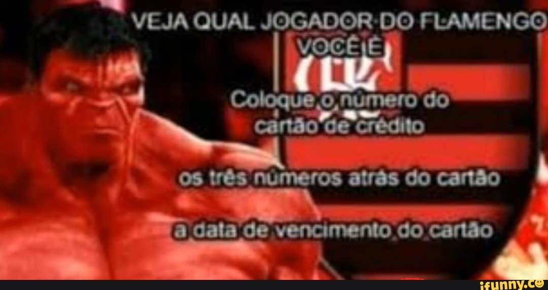 VEJA QUAL JOGADOR DO FLAMENGO
crédito