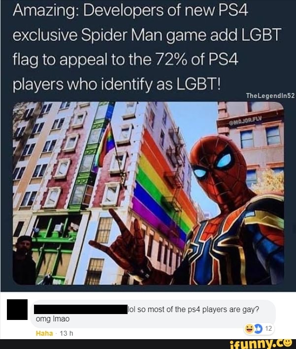 ultimate spider man gay flag