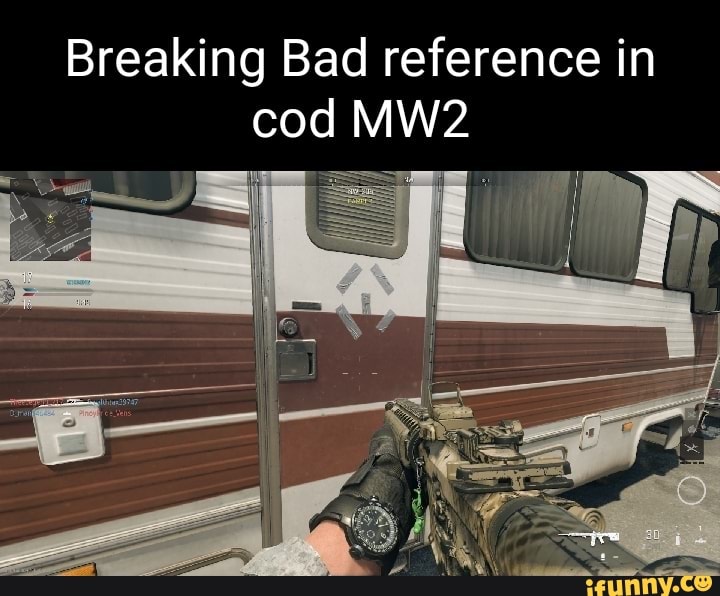 Breaking Bad reference in cod iFunny