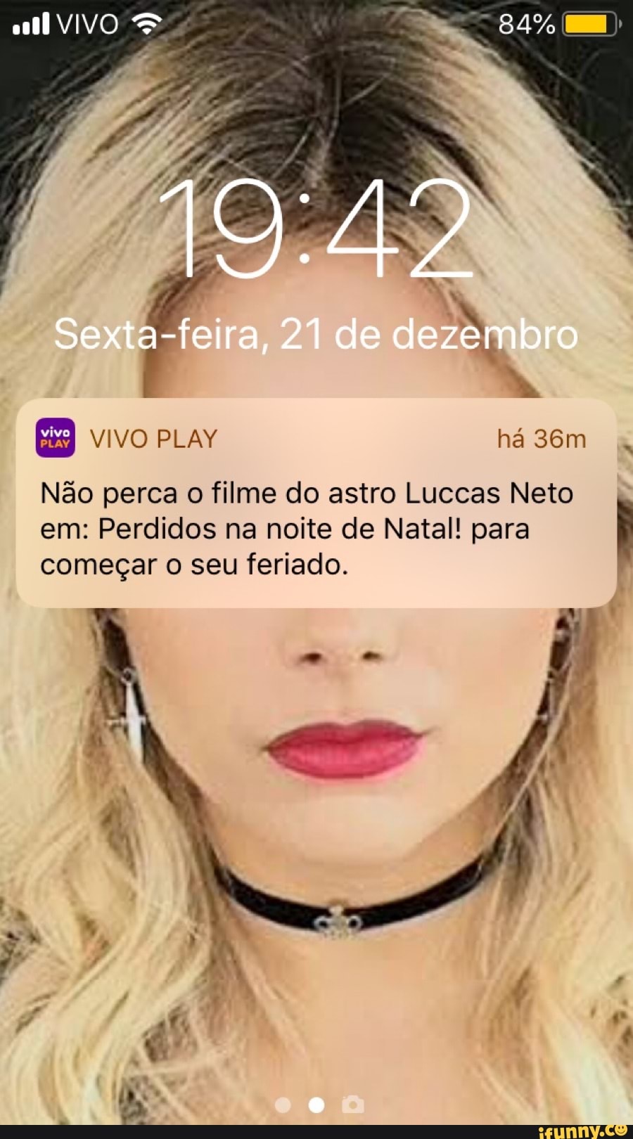All VIVO E Não perca o filme do astro Luccas Neto em: Perdidos na noite de  Natal! para começar o seu feriado. - iFunny Brazil