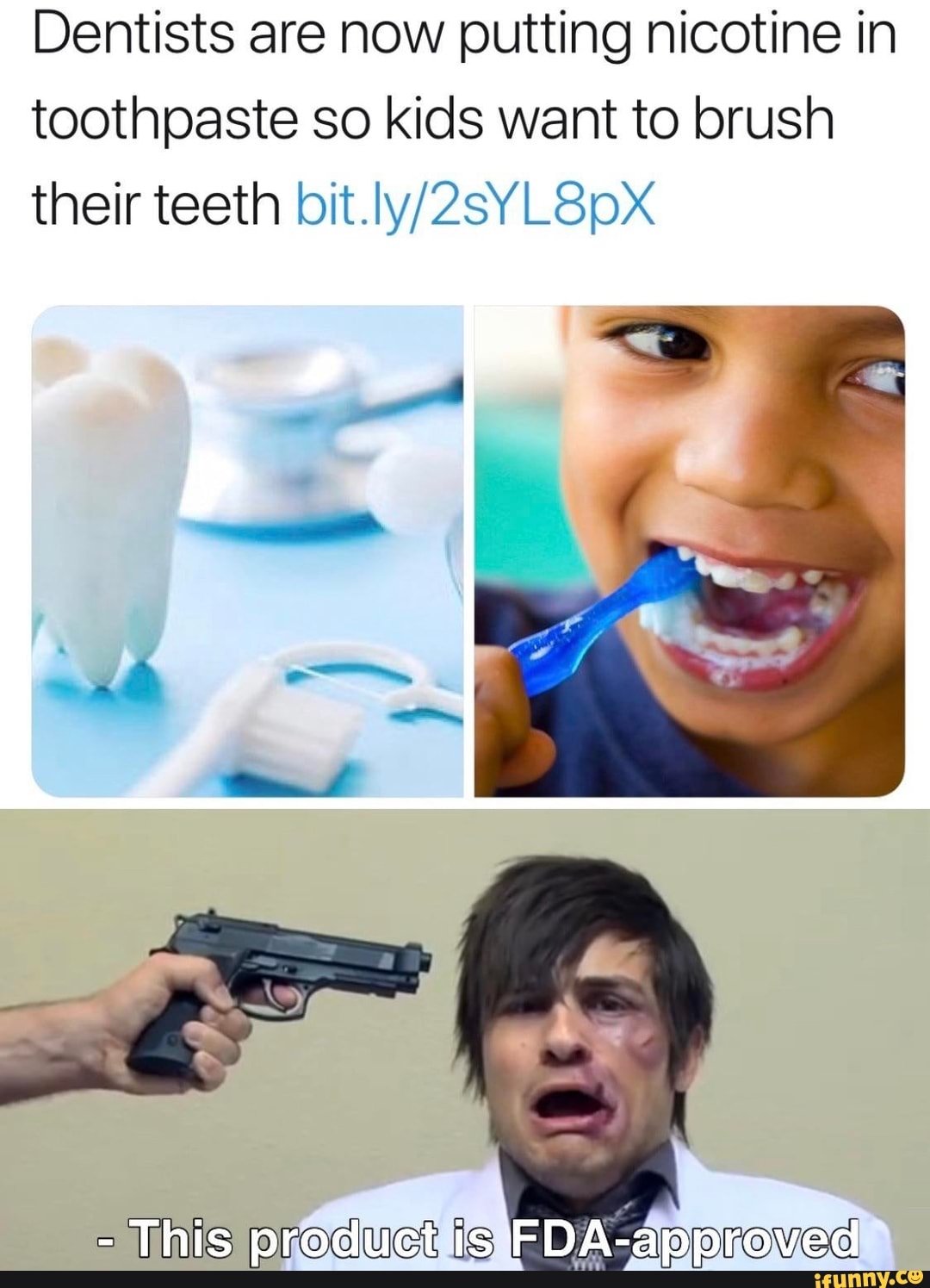 Dentists are now putting nicotine in toothpaste so kids want to brush ...