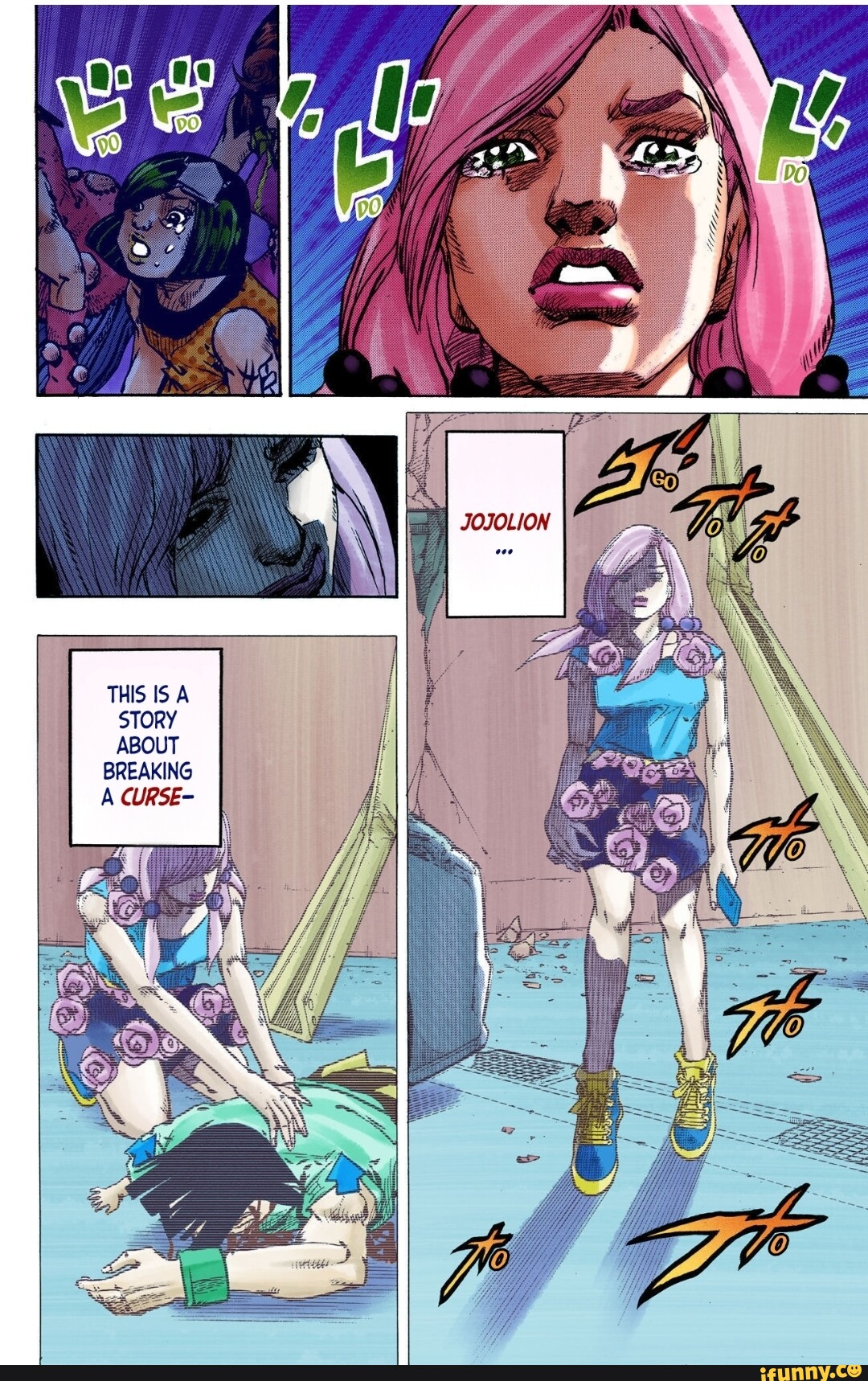 JOJOLION THIS IS A STORY ABOUT BREAKING A CURSE- - iFunny