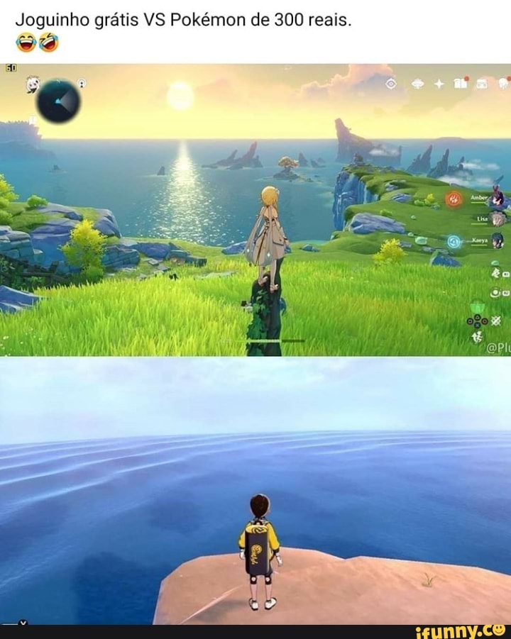 Joguinho grátis VS Pokémon de 300 reais.