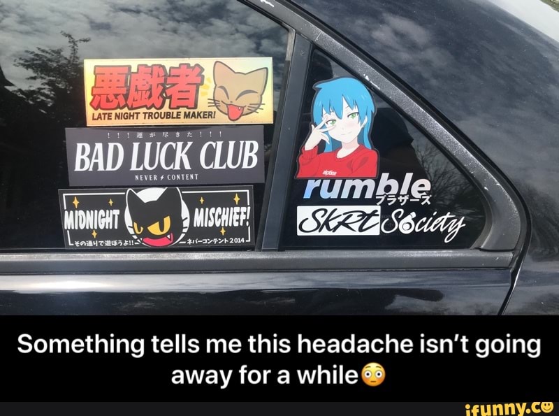 Something tells me this headache isn't going away for a while