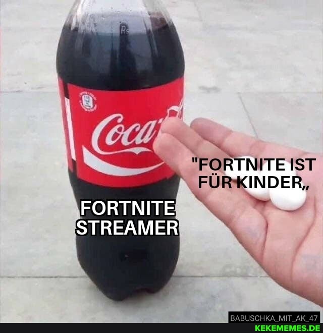 IST FORKINDER,
FORTNITE STREAMER