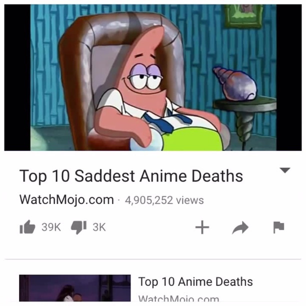 Top 10 Saddest Anime Deaths 'WatchMojo.com 4905252 wews- Top 10 Anime ...