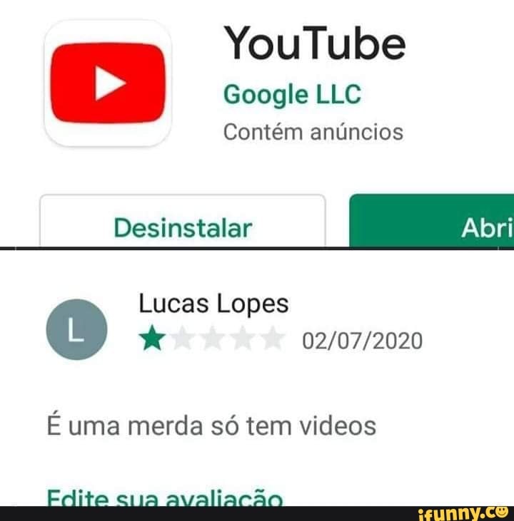 Contém anúncios
É uma merda só tem videos