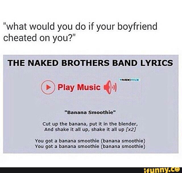 Lyrics by naked brothers band