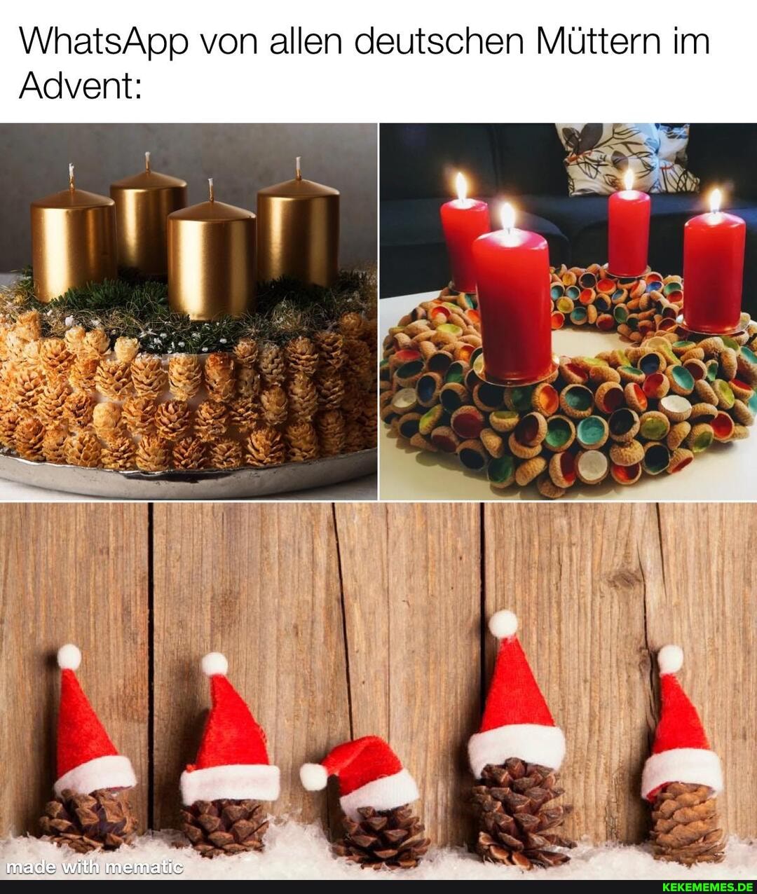 WhatsApp von allen deutschen Müttern im
Advent:
