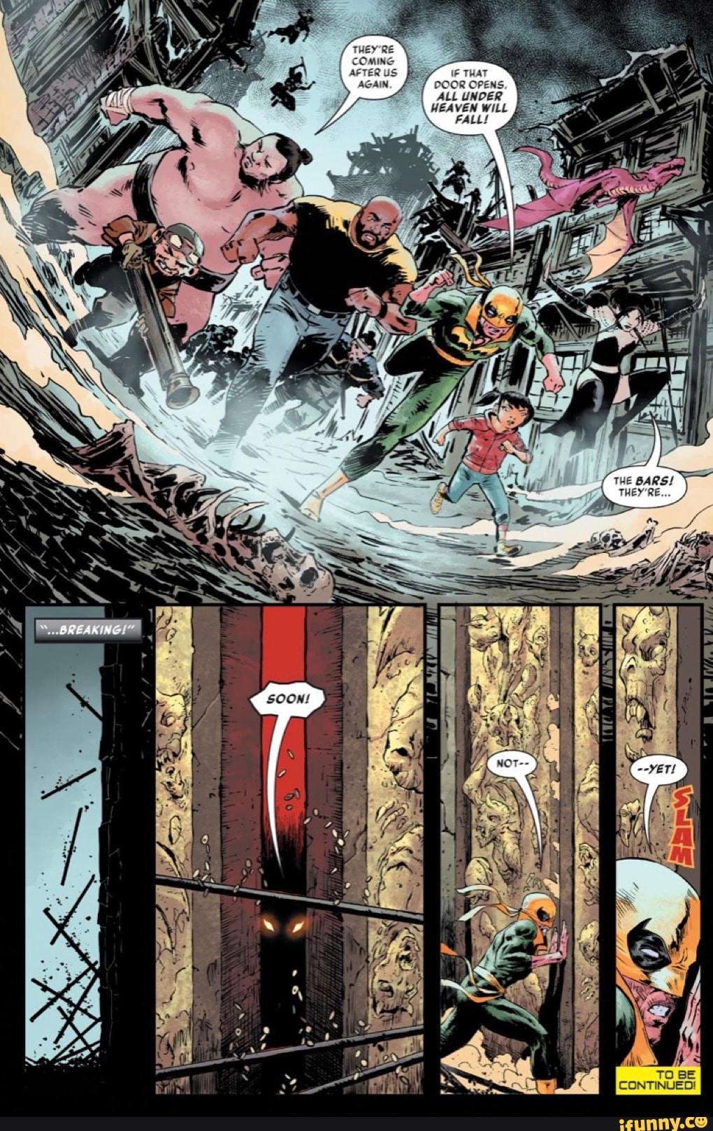 marvel, marvelcomics, marveluniverse, ironfist, lukecage