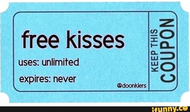 Free Kisses Coupon Ifunny