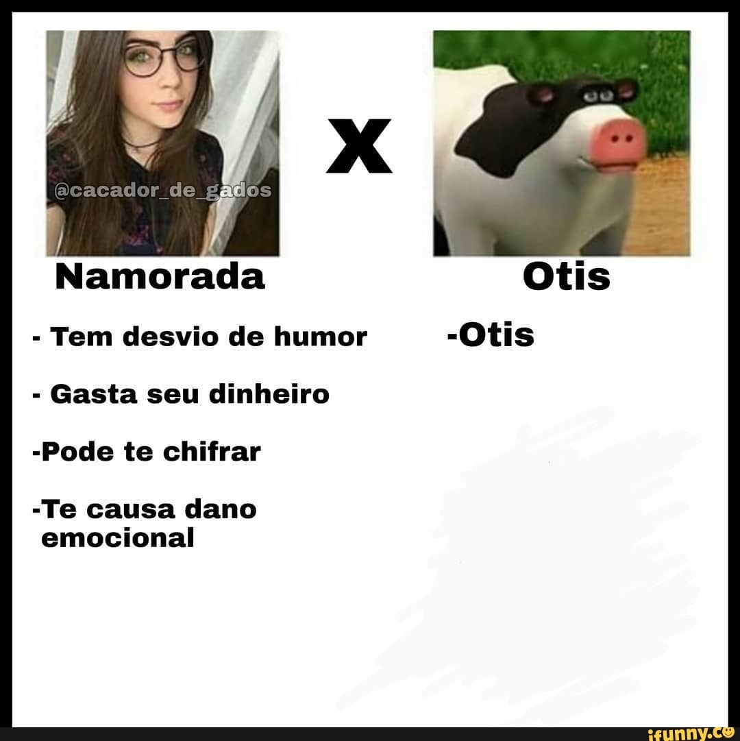Namorada Otis
Tem desvio de humor -Otis
Gasta seu dinheiro
-Pode te chifrar
-Te causa dano
emocional