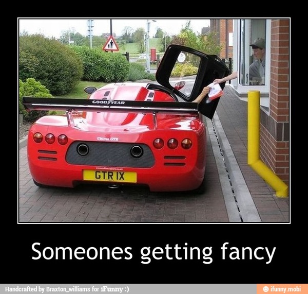 Someones getting fancy - Someones getting fancy
