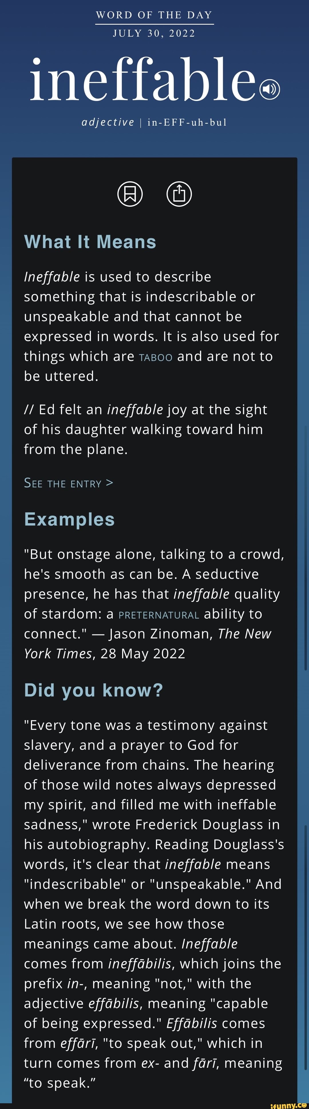 word-of-the-day-july-30-2022-ineftablee-adjective-i-in-eff-uh-bul-what-it-means-ineffable-is