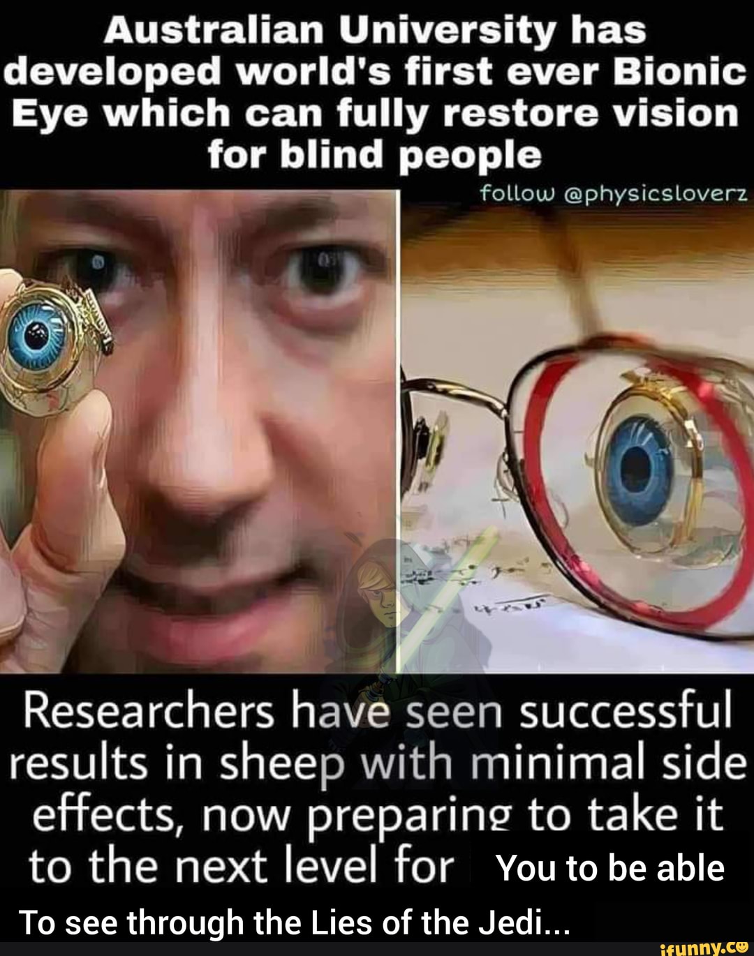 Australian University has developed world's first ever Bionic Eye which