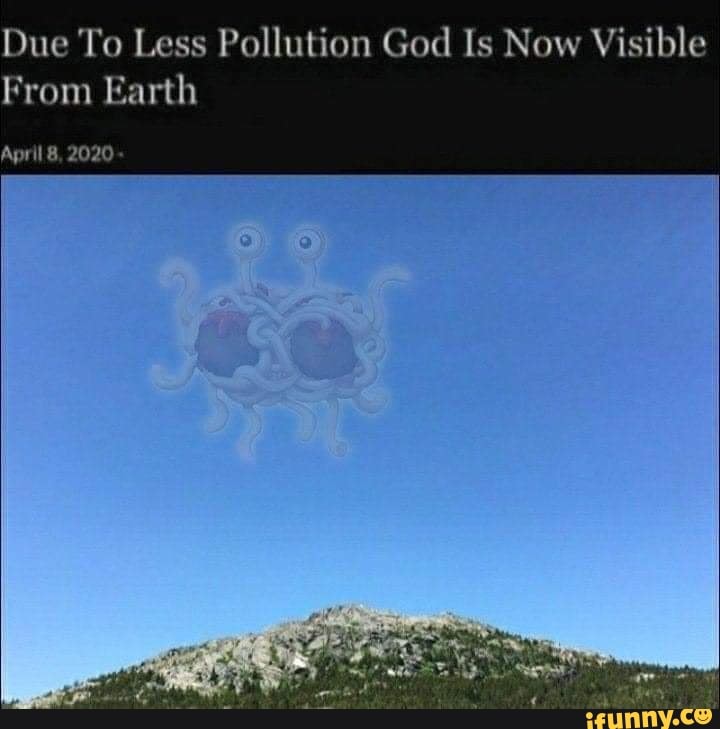 Due To Less Pollution God Is Now Visible
From Earth
April