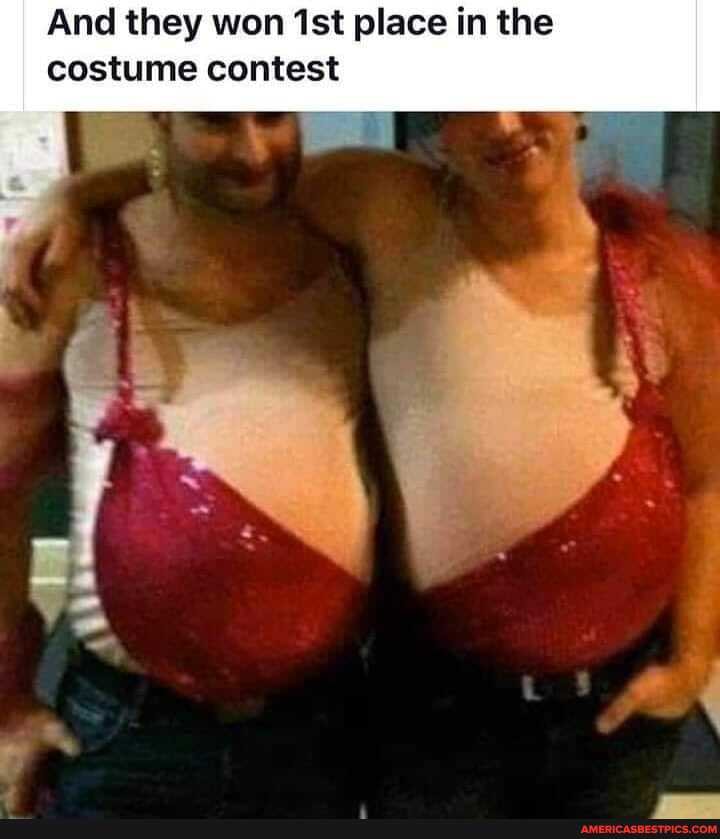 And they won 'st place in the costume contest