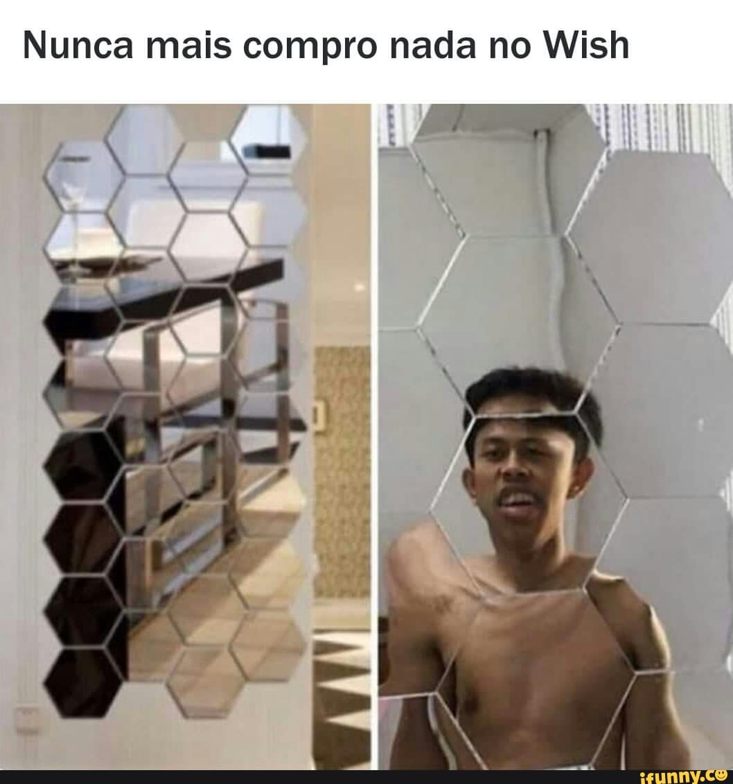 Nunca mais compro nada no Wish