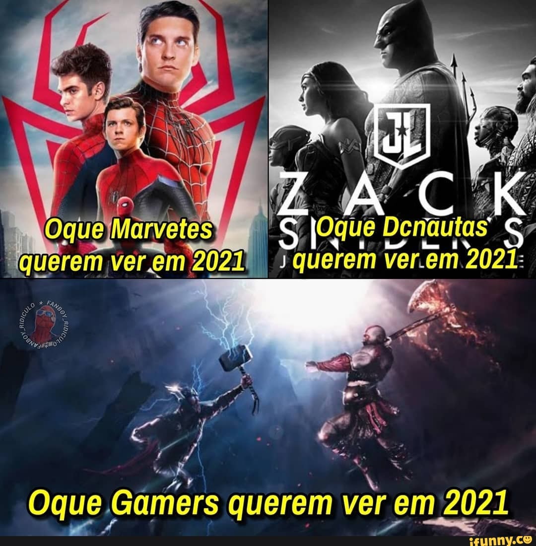 OqueiMarvetes jogue Denauta
Vi
Oque .Gamers querem ver em 2021