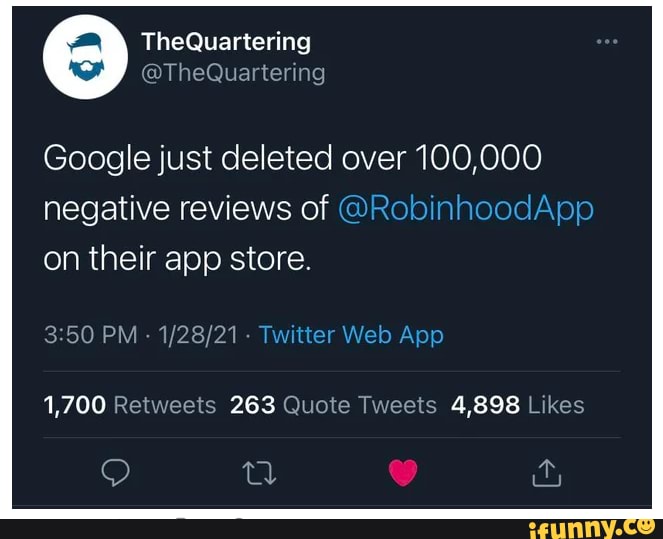 robinhood app store reviews