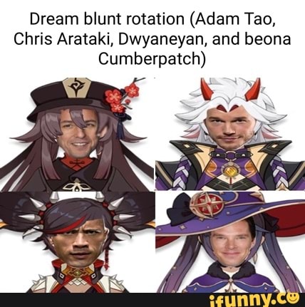 Chris Cumberpatch Dream blunt rotation (Adam Tao, Chris Arataki, Dwyaneyan, and beona ...