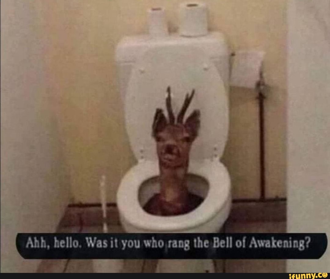 Abh, hello. Was it you who rang the Bell of Awakening?