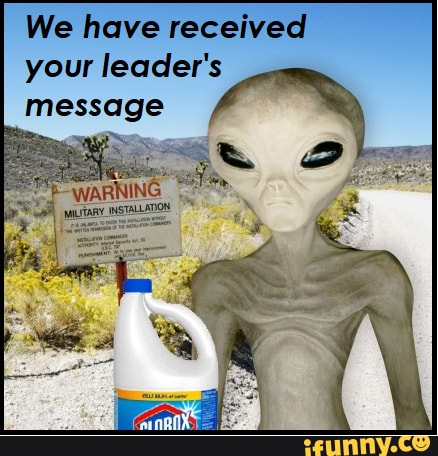 We have received your leader's message