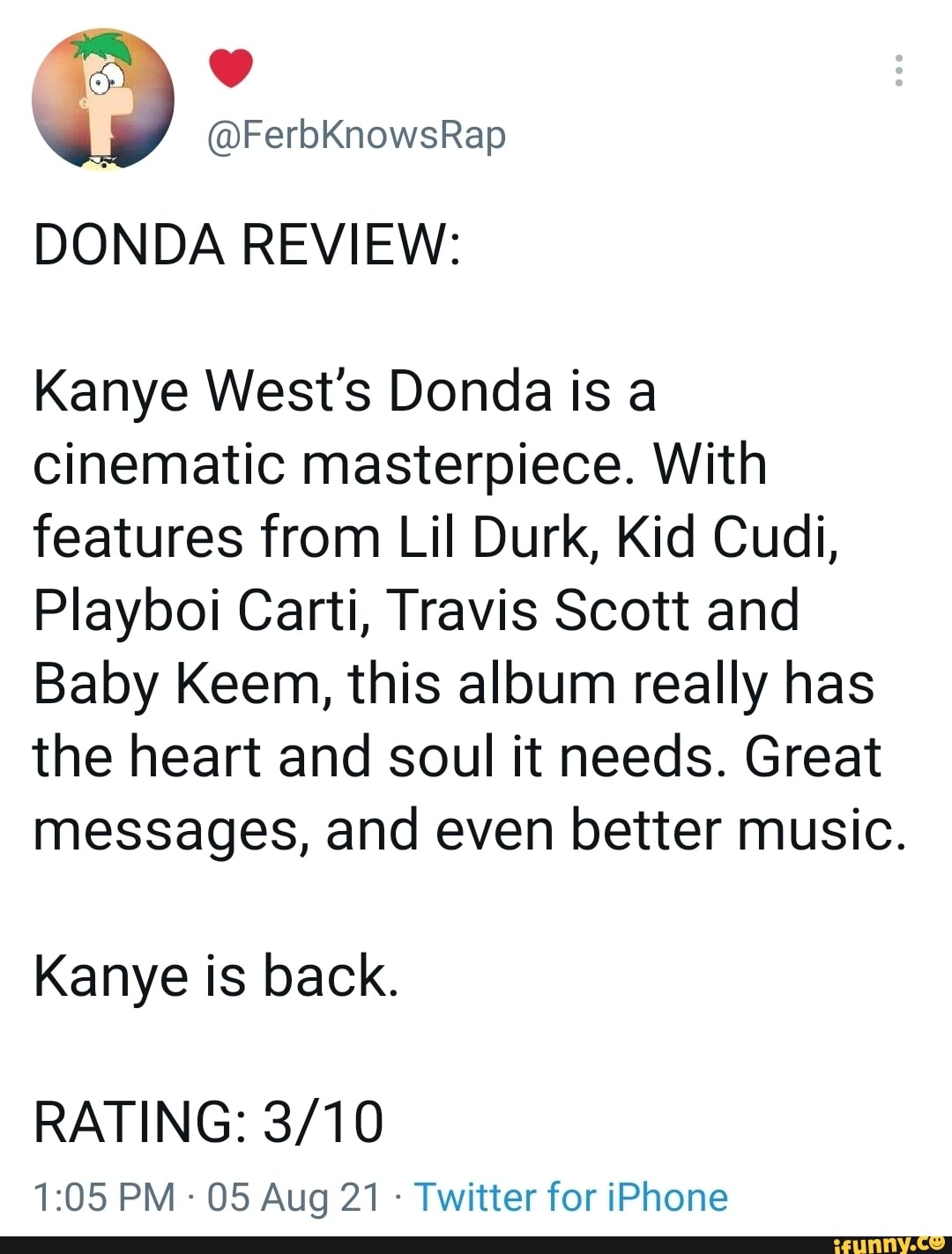 DONDA REVIEW: Kanye West's Donda is a cinematic ...