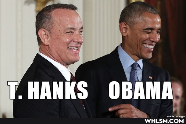 T. HANKS OBAMA
