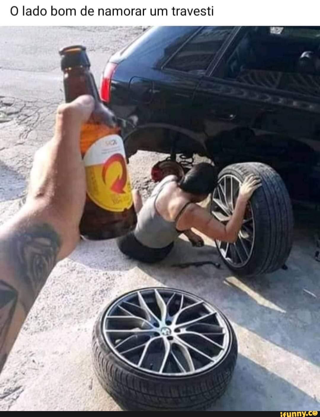 O lado bom de namorar um travesti