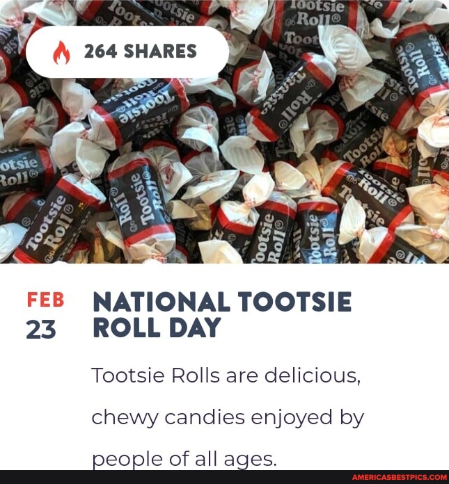 National Tootsie Roll Day (February 23rd)