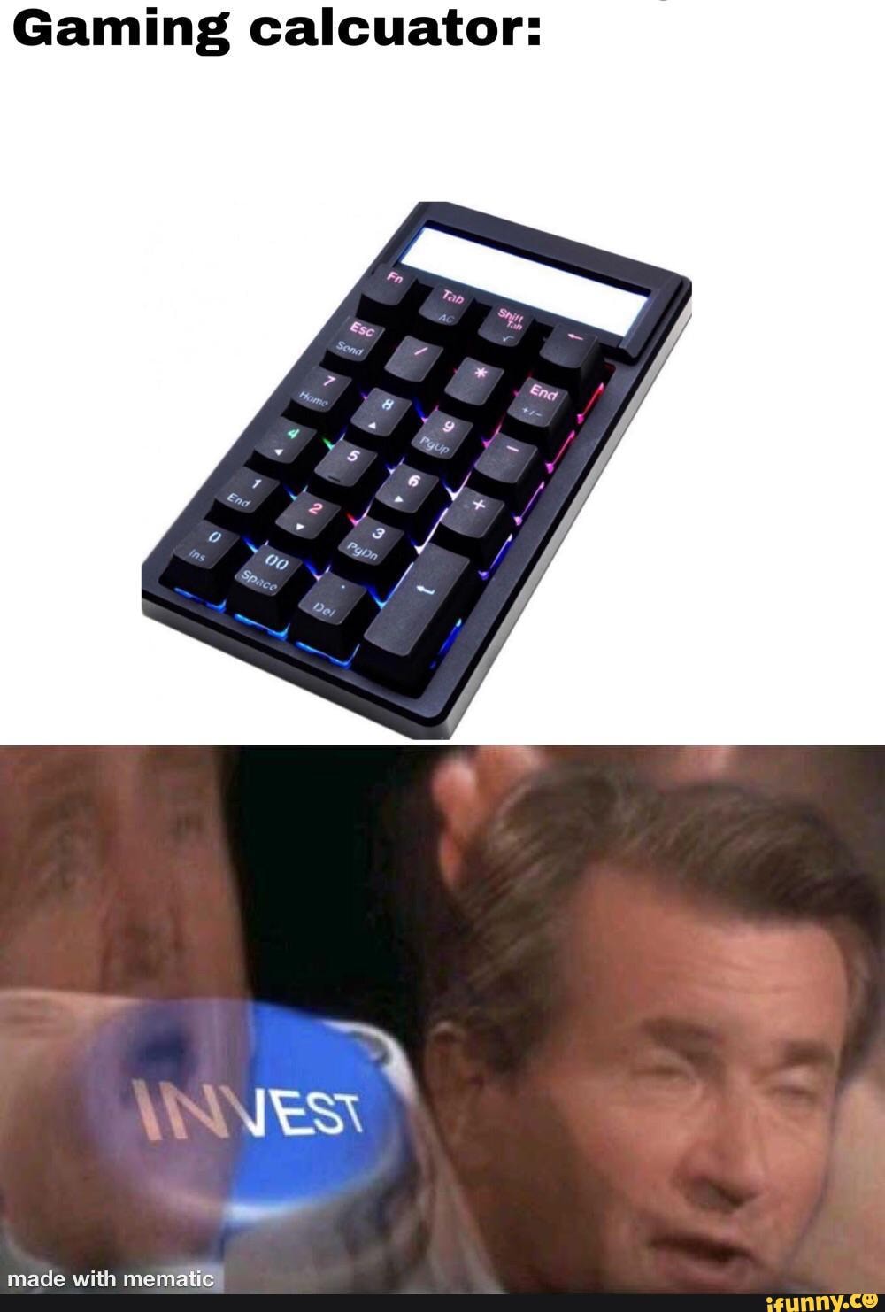 Gaming calcuator: