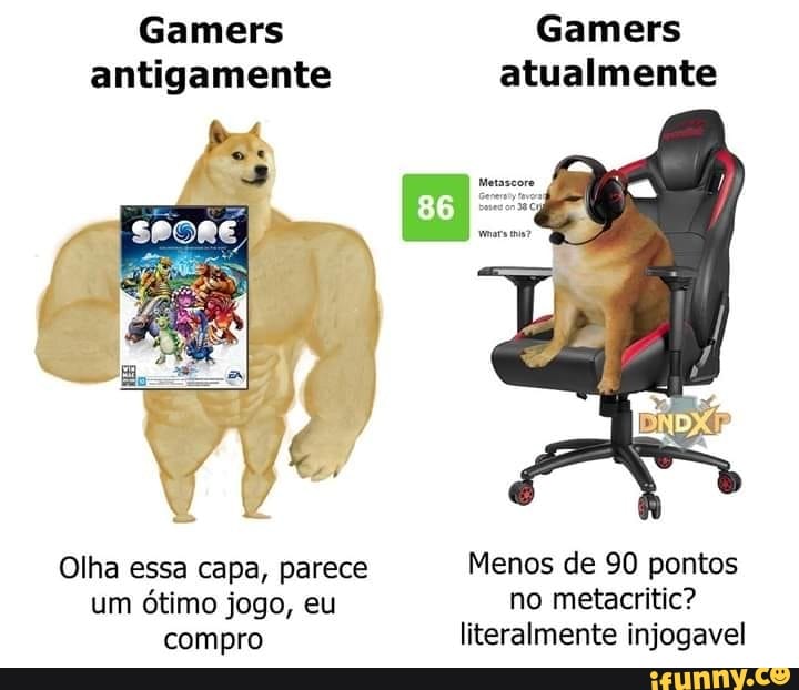 antigamente atualmente