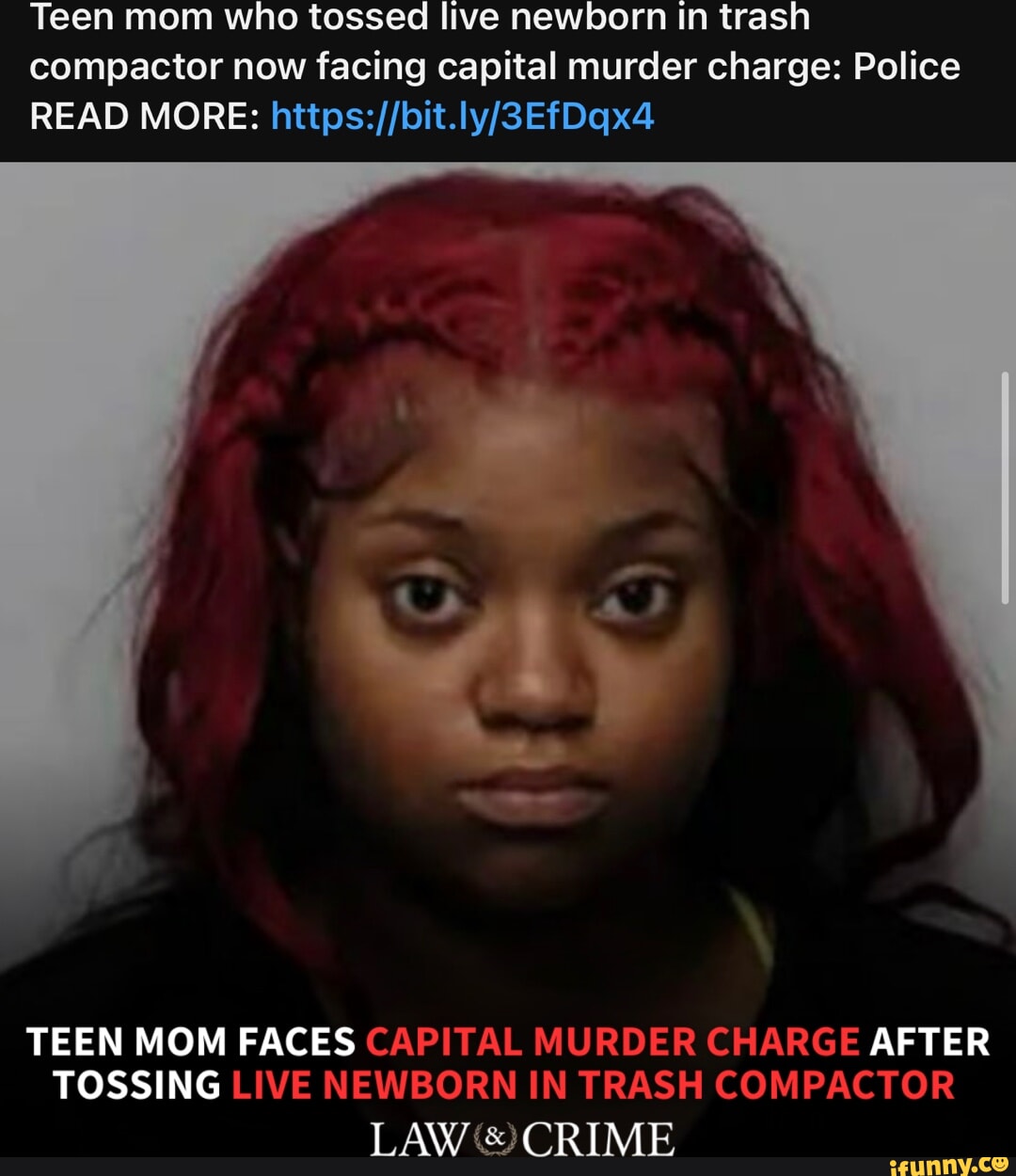 Teen mom who tossed live newborn in trash compactor now facing capital