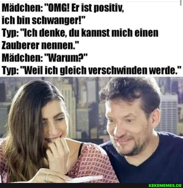 Er will mich schwängern