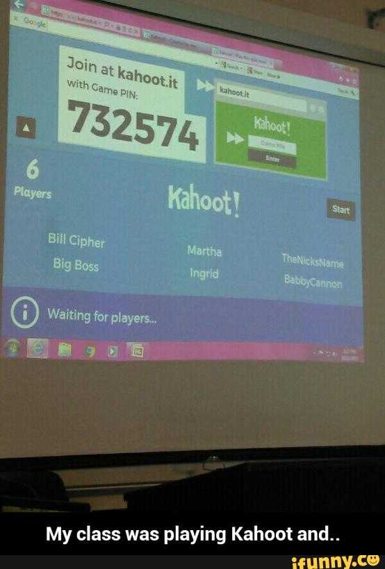 Funny names kahoot