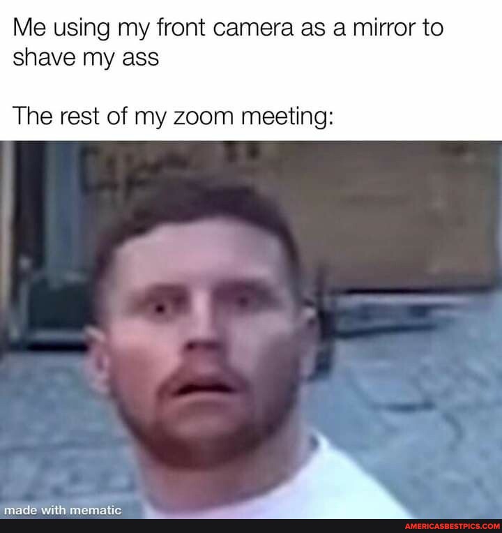 zoom meeting front camera