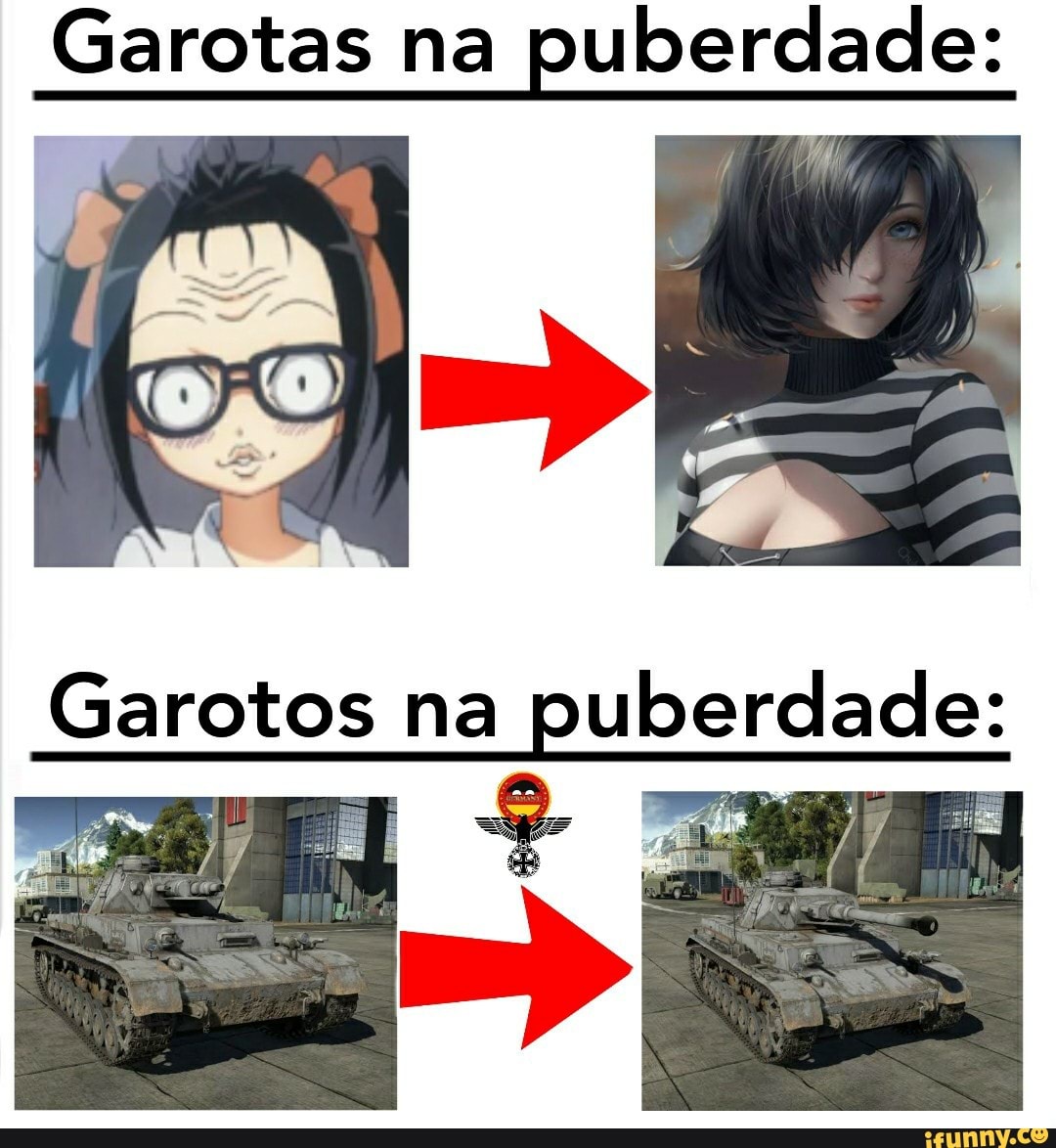 Garotas na puberdade:
Garotos na puberdade: uberdade: