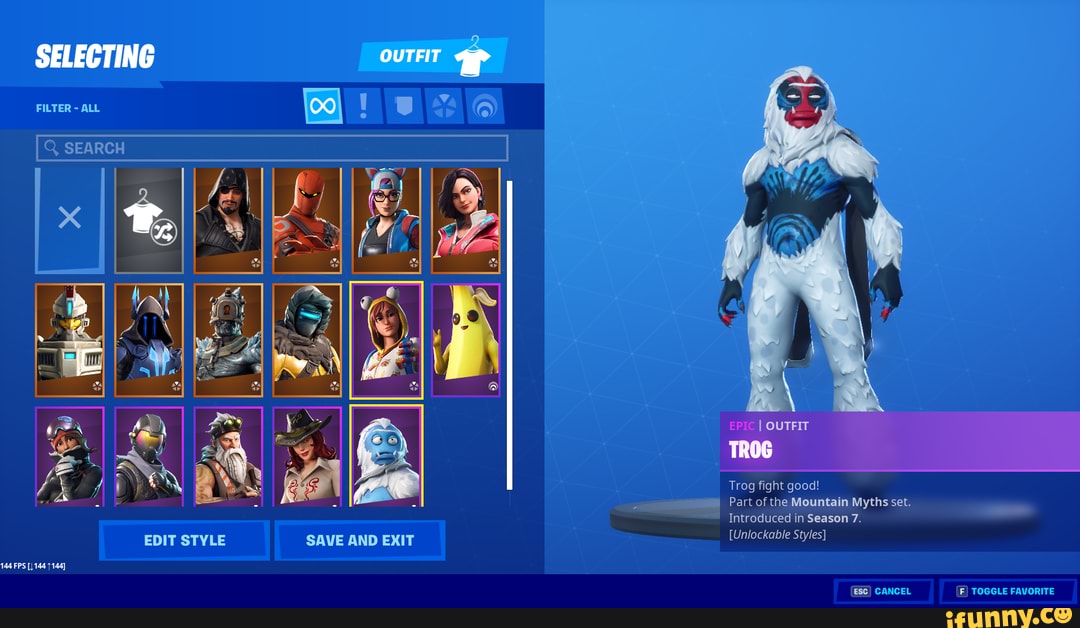 FORTNITE ACCOUNT | 15 Skins | and more - FILTER - ALL Q SEARCH I OUTFIT ...