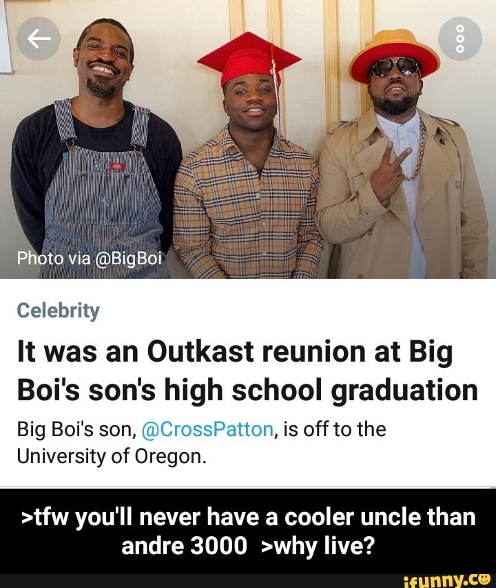 OutKast reunites in Atlanta for Big Boi's son Cross's graduation