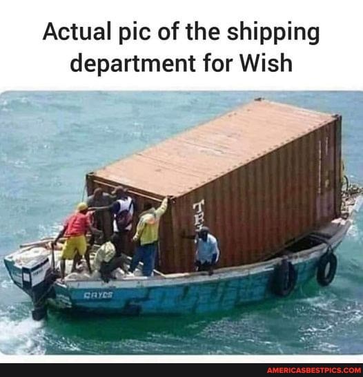 Actual pic of the shipping department for Wish
