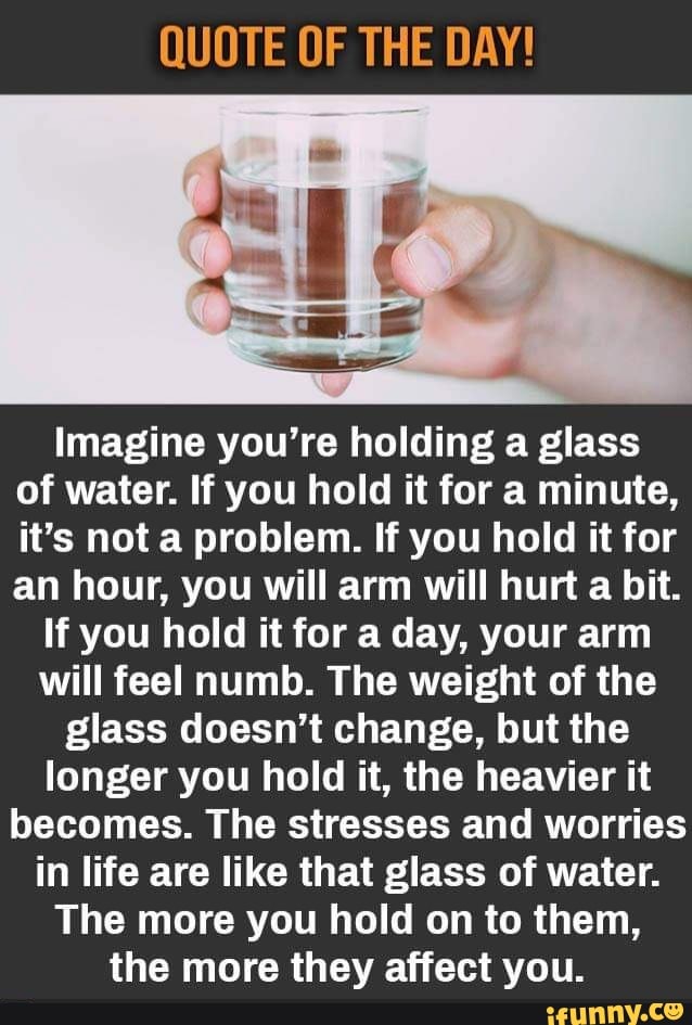 FLUUTE OF THE DAY! Imagine you're holding a glass of water. If you hold