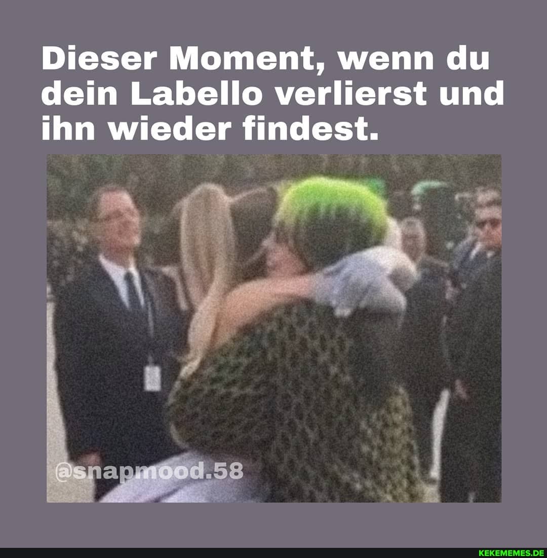 Dieser Moment, wenn du dein Labello verlierst und ihn wieder findest.