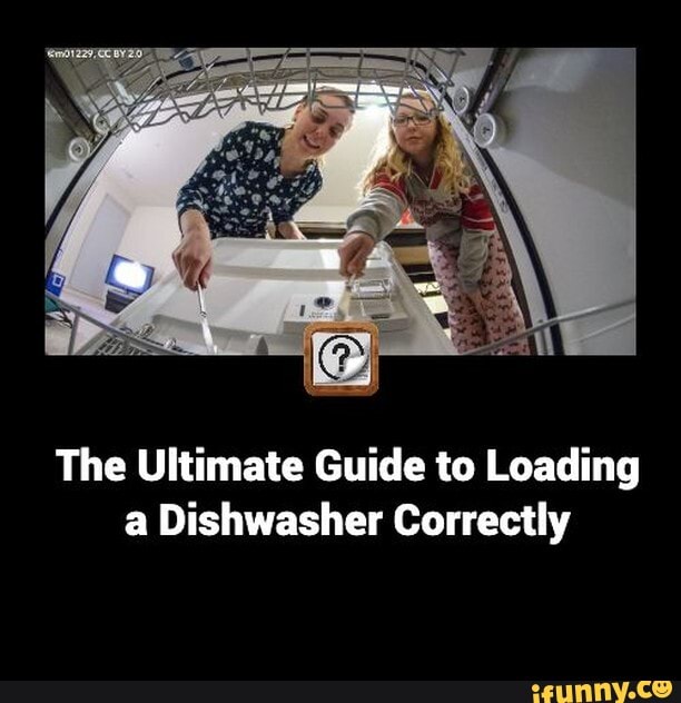 The Ultimate Guide to Loading a Dishwasher Correctly iFunny