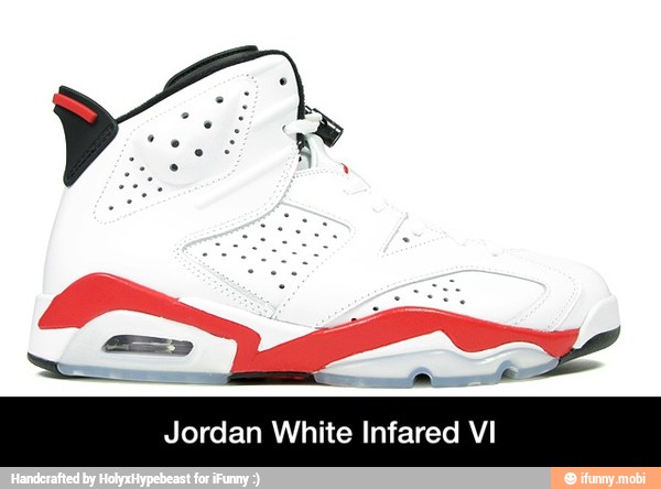 lan White Infared VI - Jordan White Infared VI