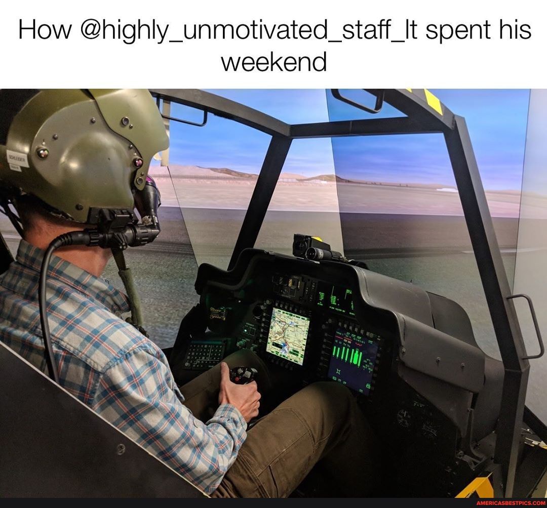 How @highly_unmotivated_staff_It spent his weekend