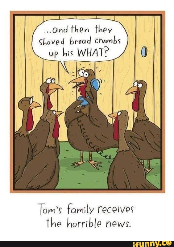 ..and then they Shoved bread crumbs up his WHAT? Tom's family receives the horrible news.