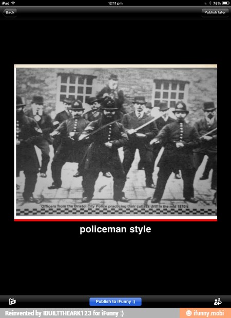 policeman style